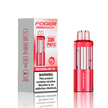 Foger Switch Pro Pod 30K - Disposable Vape (5%) (Box of 5) - MK Distro