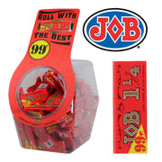 Job - Orange 1 1/4 Long lasting & Slow Burning Rolling Papers - (Jar of 100) - MK Distro