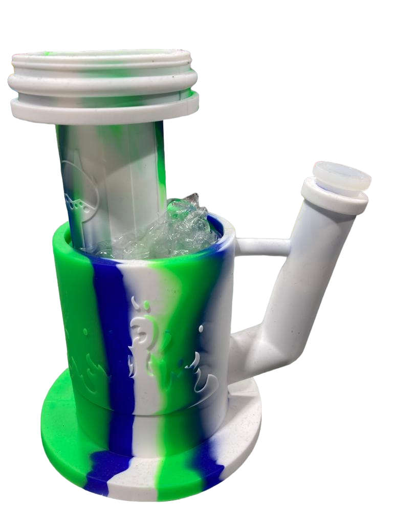 Silicone Pipe - N014 (10 X 6.5in) - MK Distro