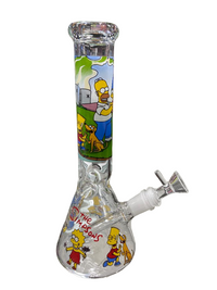 Glass Pipe Bong - AMS22 - MK Distro