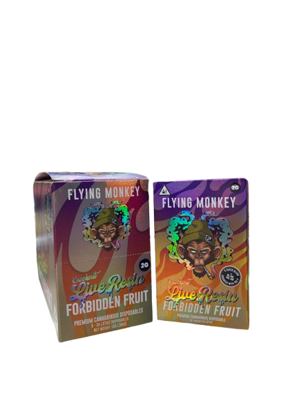 Flying Monkey Knockout Live Resin - Hemp Disposable (2g x 8) - MK Distro