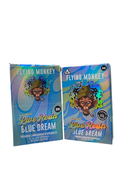 Flying Monkey Knockout Live Resin - Hemp Disposable (2g x 8) - MK Distro