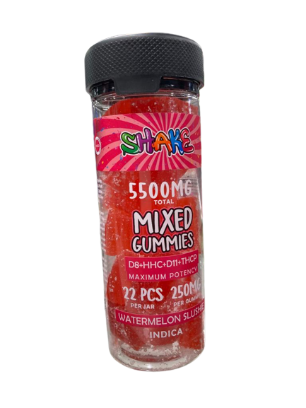 Shake Mixed Gummies (D8+HHC+D11+THCP) - Gummies & Edibles (5500mg) - MK Distro