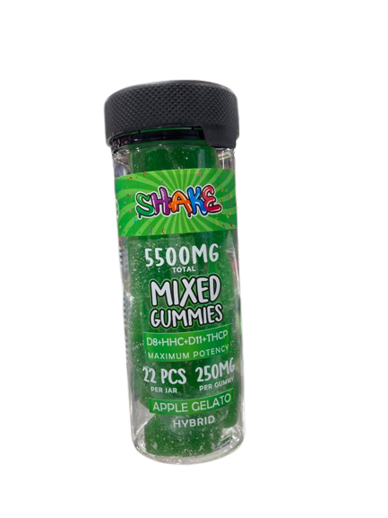 Shake Mixed Gummies (D8+HHC+D11+THCP) - Gummies & Edibles (5500mg) - MK Distro