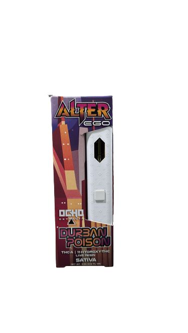 Ocho Extracts - Alter Ego Blend Live Resin (THC-A + 11-HYDROXY-THC) - Hemp Disposables (3.5g x 6) - MK Distro