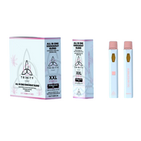 Trinity - XXL All in one KnockOut Blend (D8 + D10 + D11 + HHC + THC-P + THC-H + THC-JD + THCA SAUCE) - Hemp Disposables (3g x 5) - MK Distro