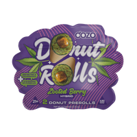 Dozo - Donut Rolls (THCA Live Rosin + THCA) - Delta Pre-Rolls (2.1g x 2 Pre-Rolls) - MK Distro