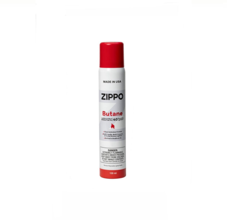 Zippo - Premium Butane Fuel -  (135mL x 12)