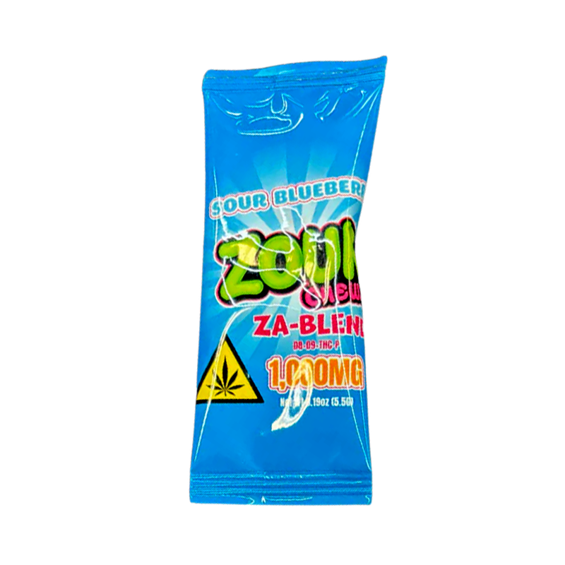Zour Chewz ZA-Blend - Hemp Gummies (1000mg) (Display of 30) - MK Distro