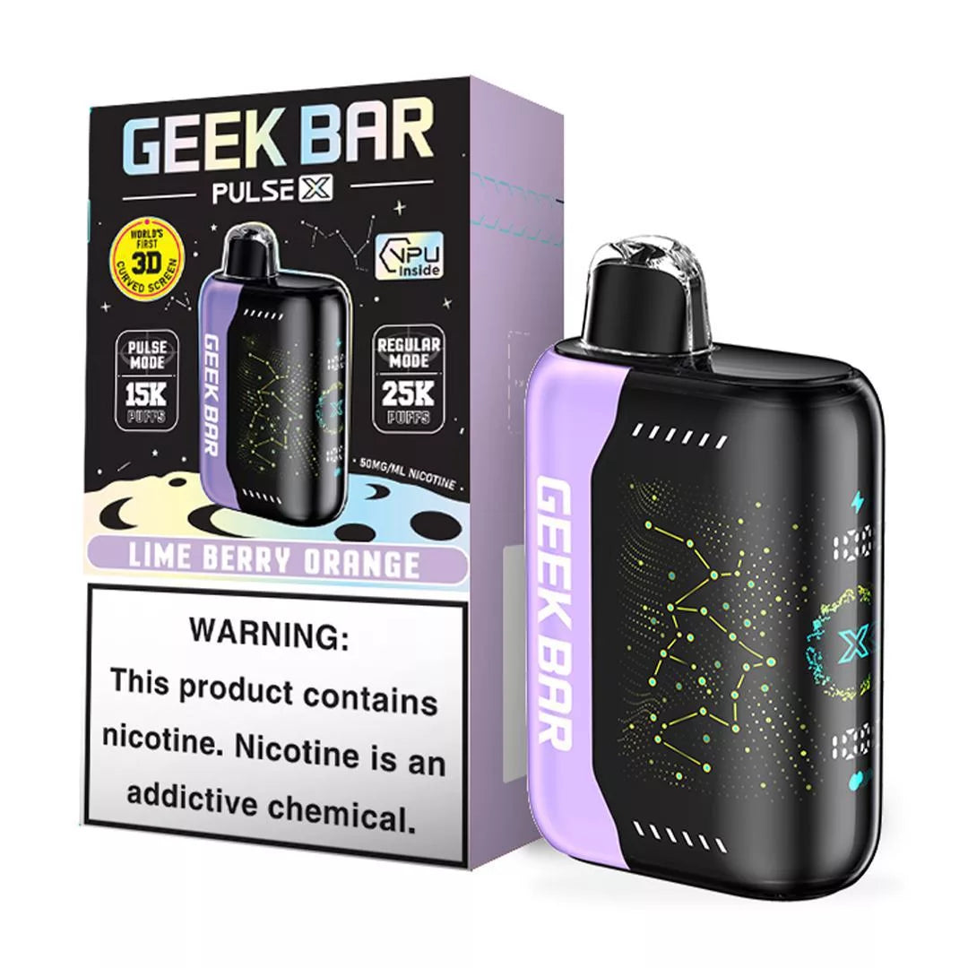 Geek Bar Pulse X 25K - Disposable Vape (5%) (Box of 5) - MK Distro