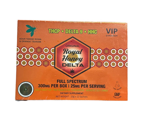 VIP Stronger Royal Honey - (THCP + D9 + HHC) Enhancement (25mg) - Single - MK Distro