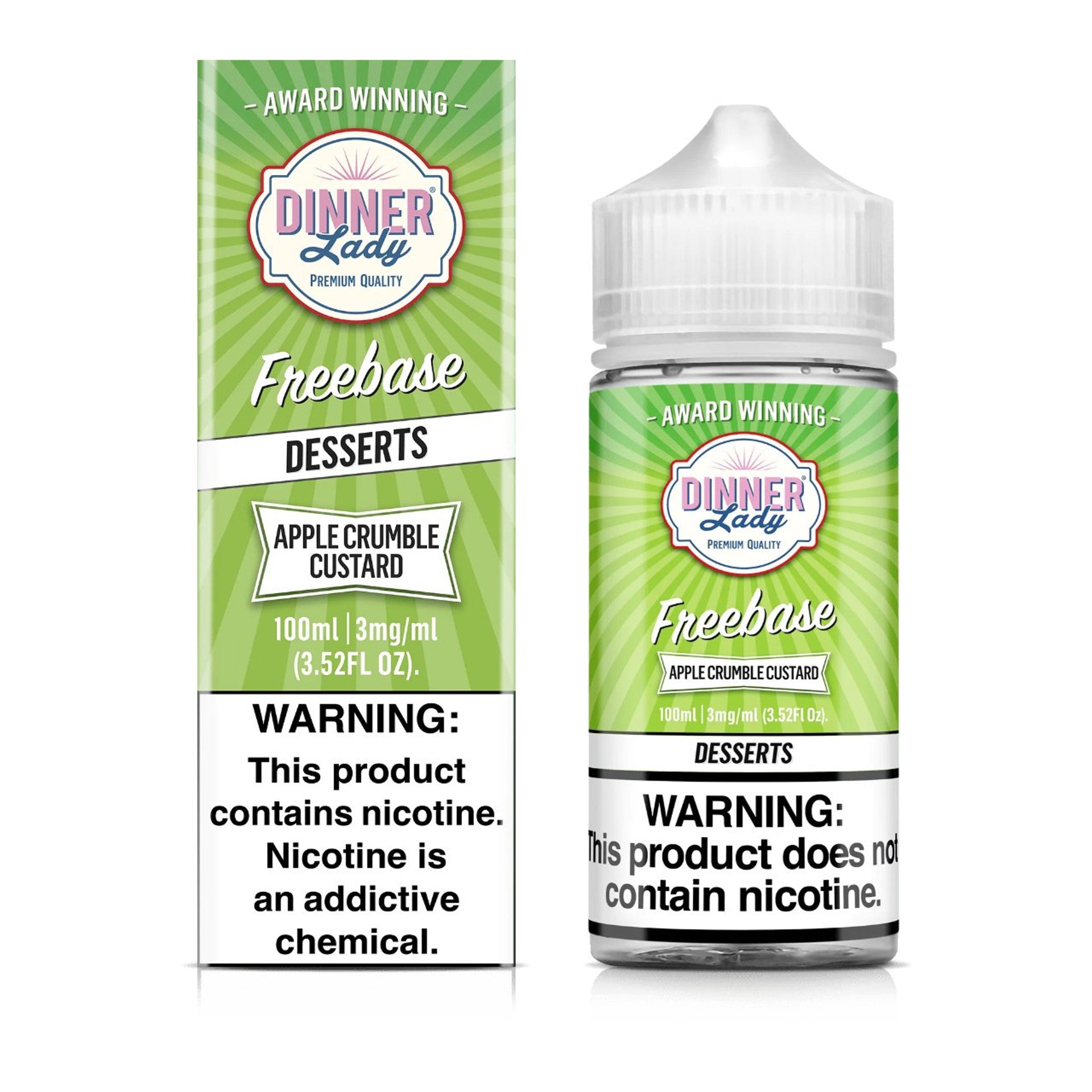 Dinner Lady - Premium E-liquid (100ml)