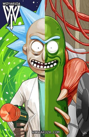 3D Poster - Evil Rick and Morty - MK Distro