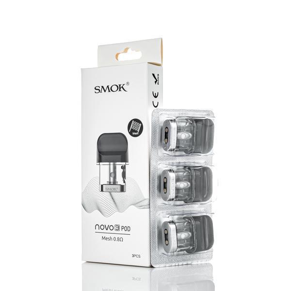 Smok - Novo 3 0.8Ω Replacement Pods (3pcs) - MK Distro