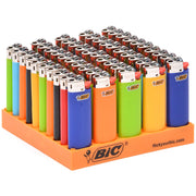 BiC Pocket Lighters - Refillable Lighters (Display of 50)