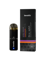Levotic - THCa Switch(LiquidDiamonds+Live Resin+THC-A+HHC+THC-P)- Premium Blend Delta Disposables (3g) - MK Distro