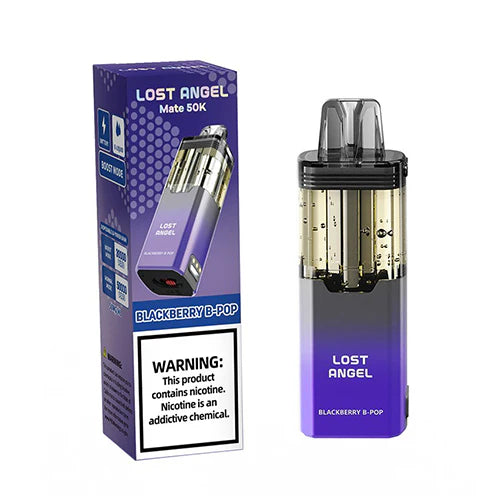 Lost Angel Mate - BUILT IN USA Disposable Pod (5% - 50,000 Puffs) - Box of 5 (TEXAS COMPLIANT)