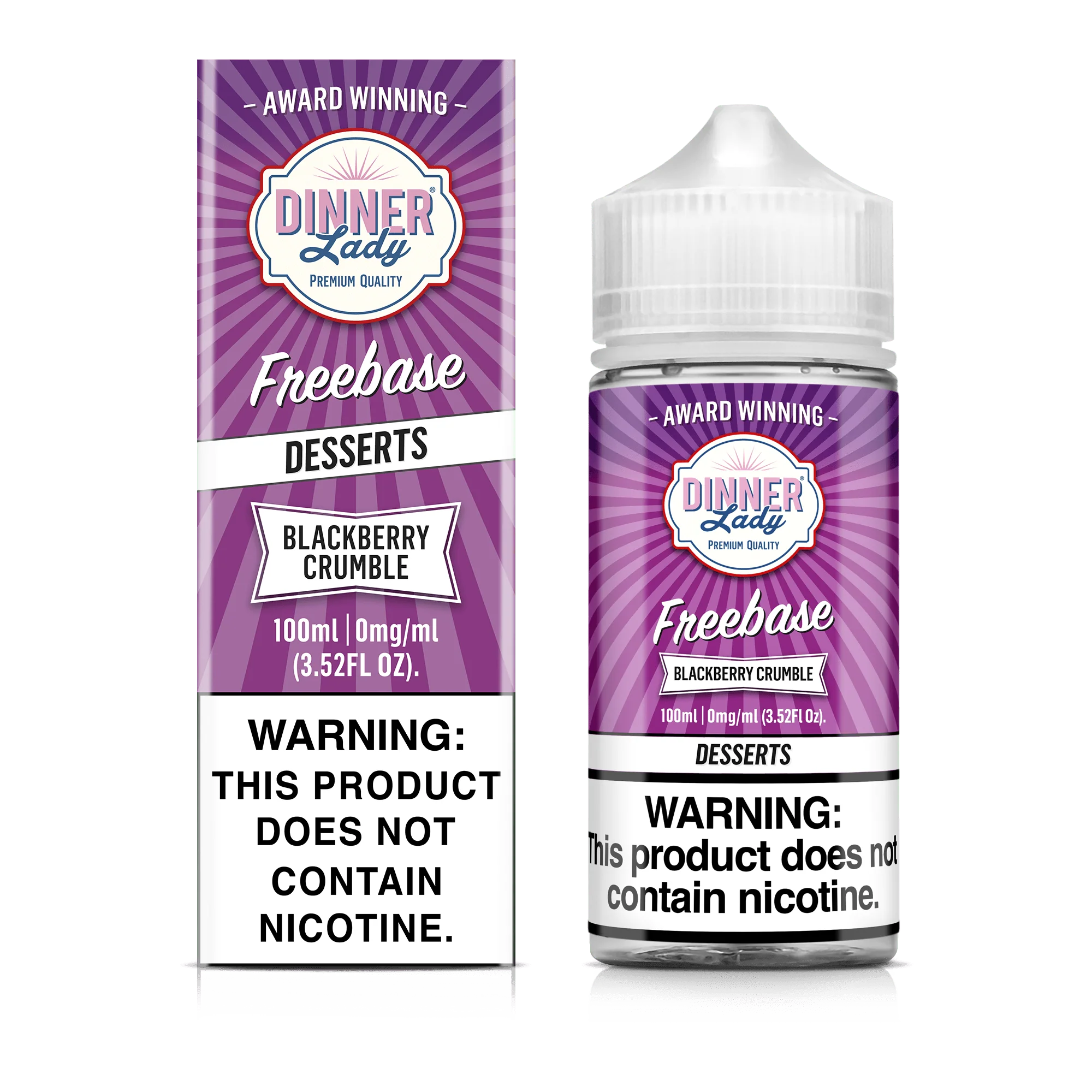 Dinner Lady - Premium E-liquid (100ml)