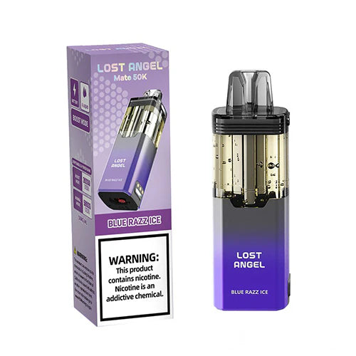 Lost Angel Mate - BUILT IN USA Disposable Pod (5% - 50,000 Puffs) - Box of 5 (TEXAS COMPLIANT)