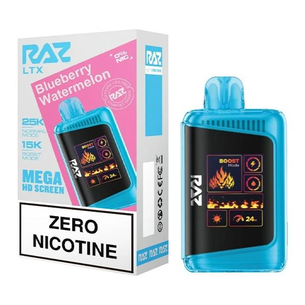 Raz LTX 25000 - Disposable Vape (0% - 25000 Puffs) - Box of 5