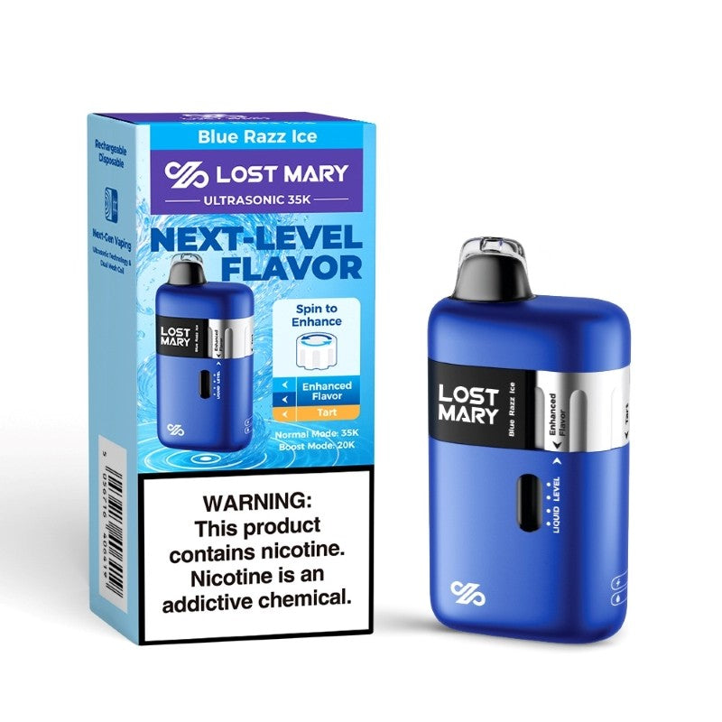 Lost Mary Ultrasonic - Disposable Vapes (5% - 35,000 Puffs) - Box of 5( SALE ONLY OUT OF TEXAS)