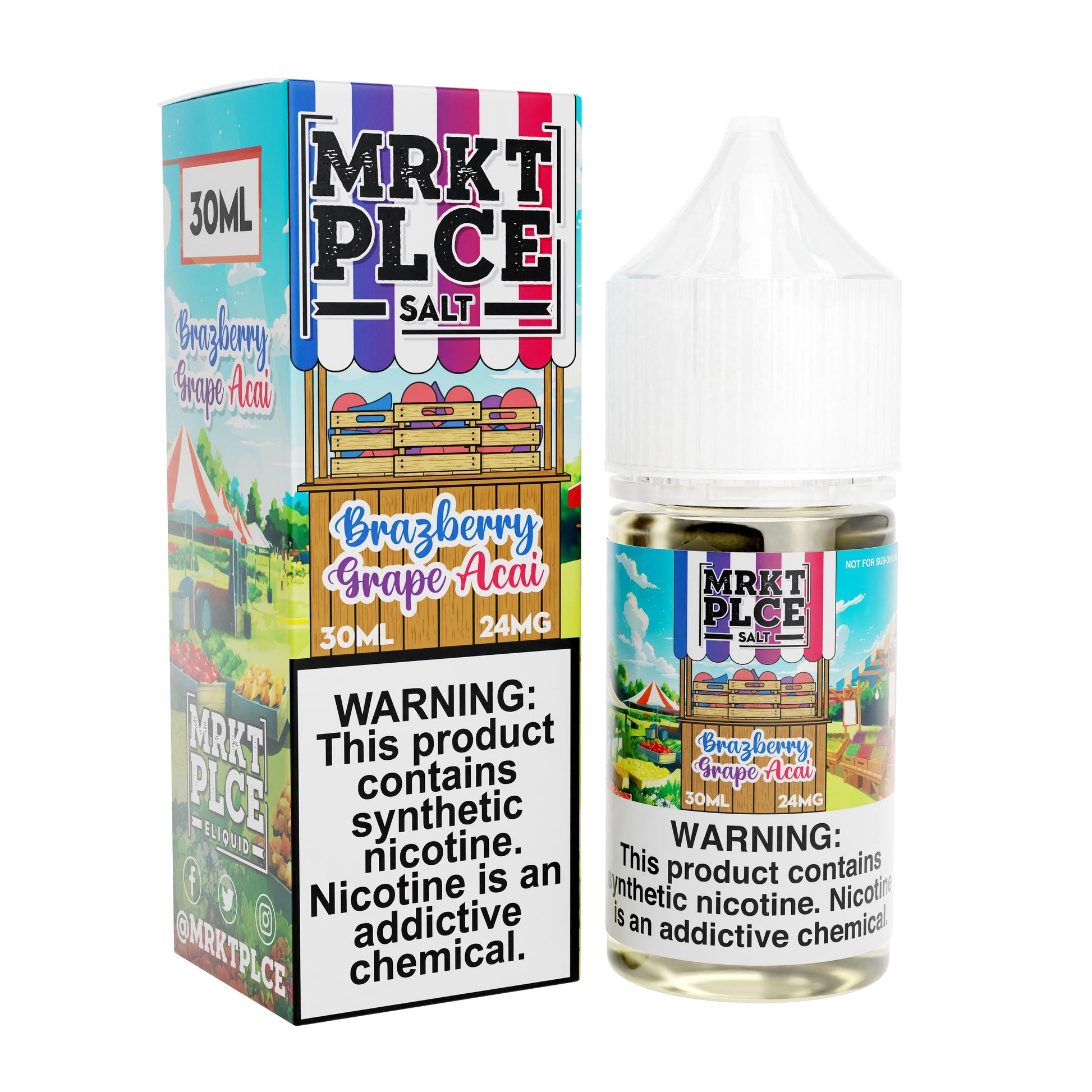 Mrkt Plce - Salt Nic Premium E-Liquid (30mL) - MK Distro