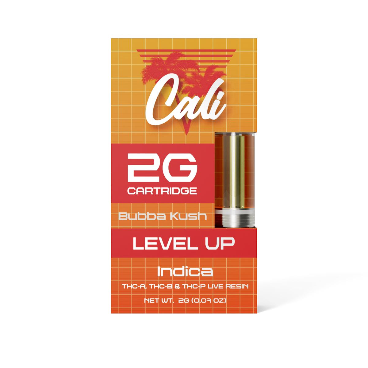 Cali - Level Up (THC-A+THC-P+THC-B) Cartridges (2g) - MK Distro