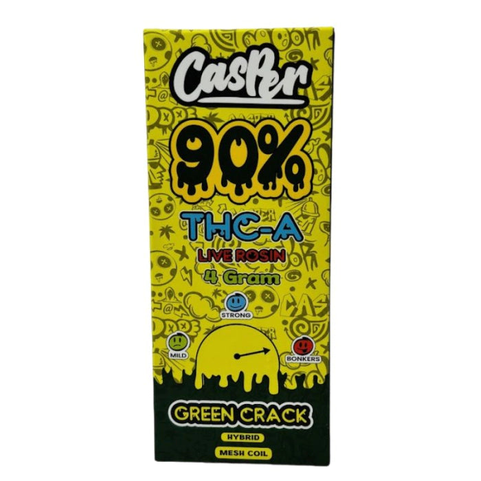 Casper - THC-A Live Rosin Delta Disposables  - (4g) - MK Distro
