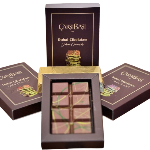 CarsiBasi - Hand Made Dubai Chocolate w/ Pistachio Cream (90g)