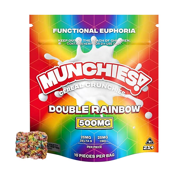 Munchies! - (D9 + CBD) Cereal Crunchies - Delta Edibles (500mg) - MK Distro