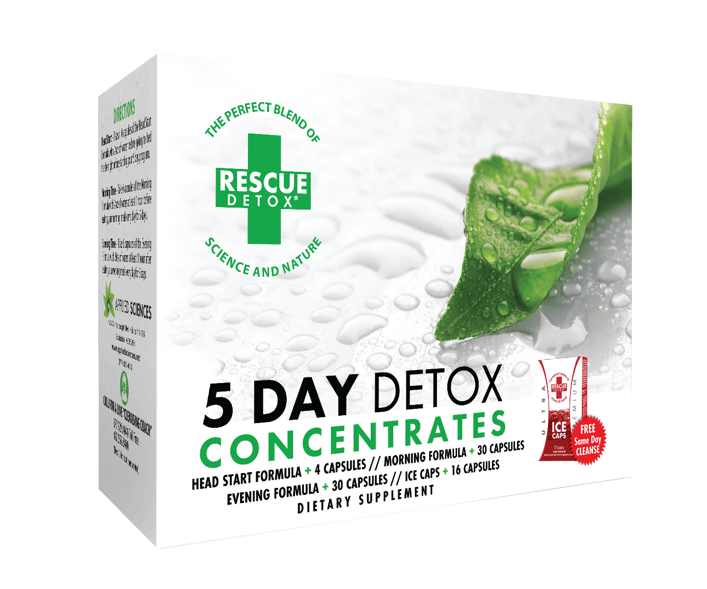 Rescue Detox - 5 Day Detox Concentrate Kit