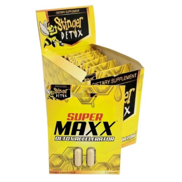 Stinger Detox - Super MAXX Detox Accelerator Capsules (2ct) - MK Distro