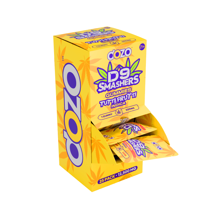 Dozo - D9 Smashers 25pk - Delta Gummies (12,500mg) - MK Distro