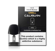 Uwell - Caliburn A3 Refillable Pods (4pcs) - MK Distro
