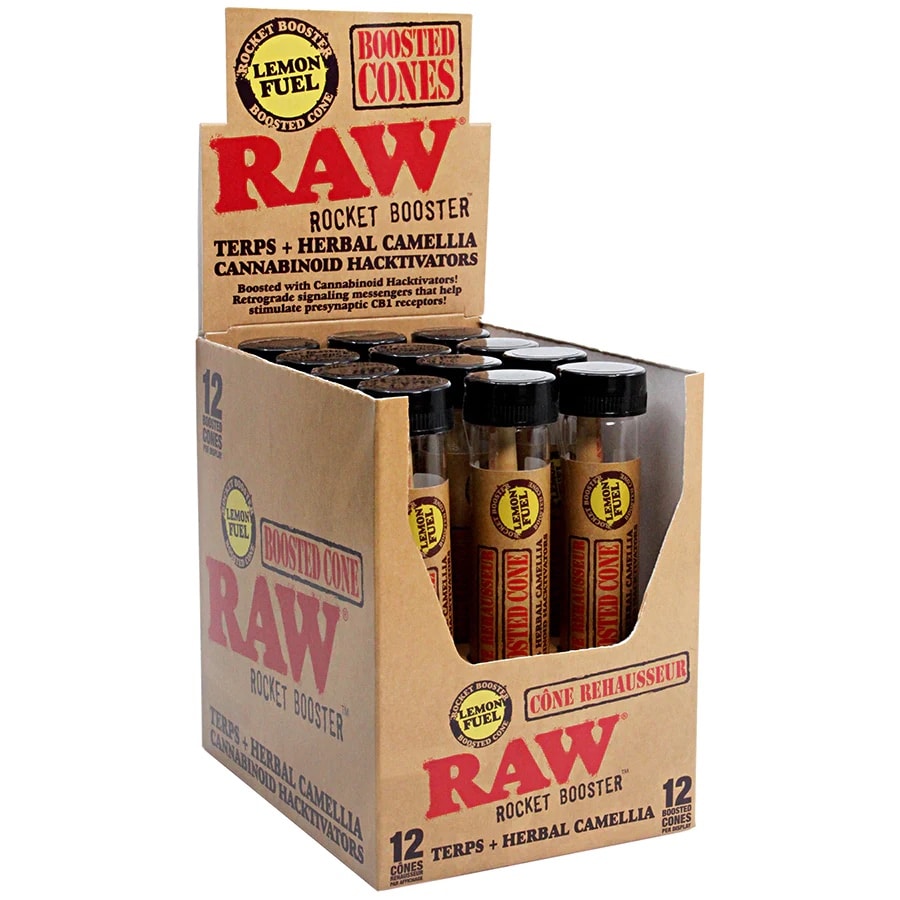 Raw - Rocket Booster Terp Infused - Cones (Box of 12)