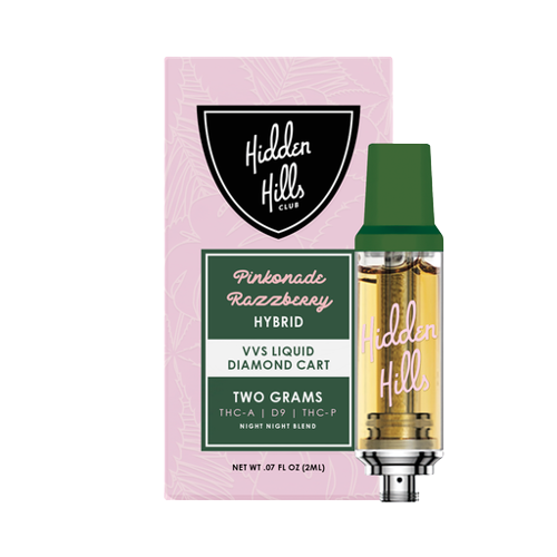 Hidden Hills - VVS Liquid Diamond Cart (THC-A + D9 + THC-P) - Hemp Cartridges (2g x 5) - MK Distro