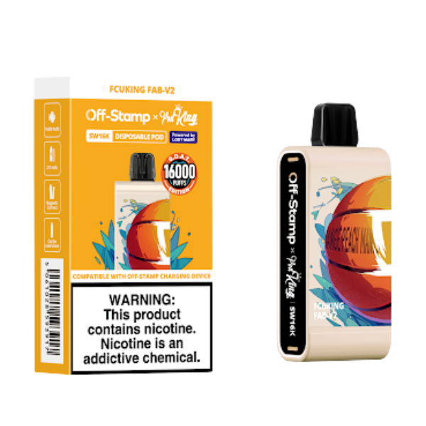 Off Stamp x Pod King SW16K - Disposable Pod (5% - 16,000 Puffs) - Single - MK Distro