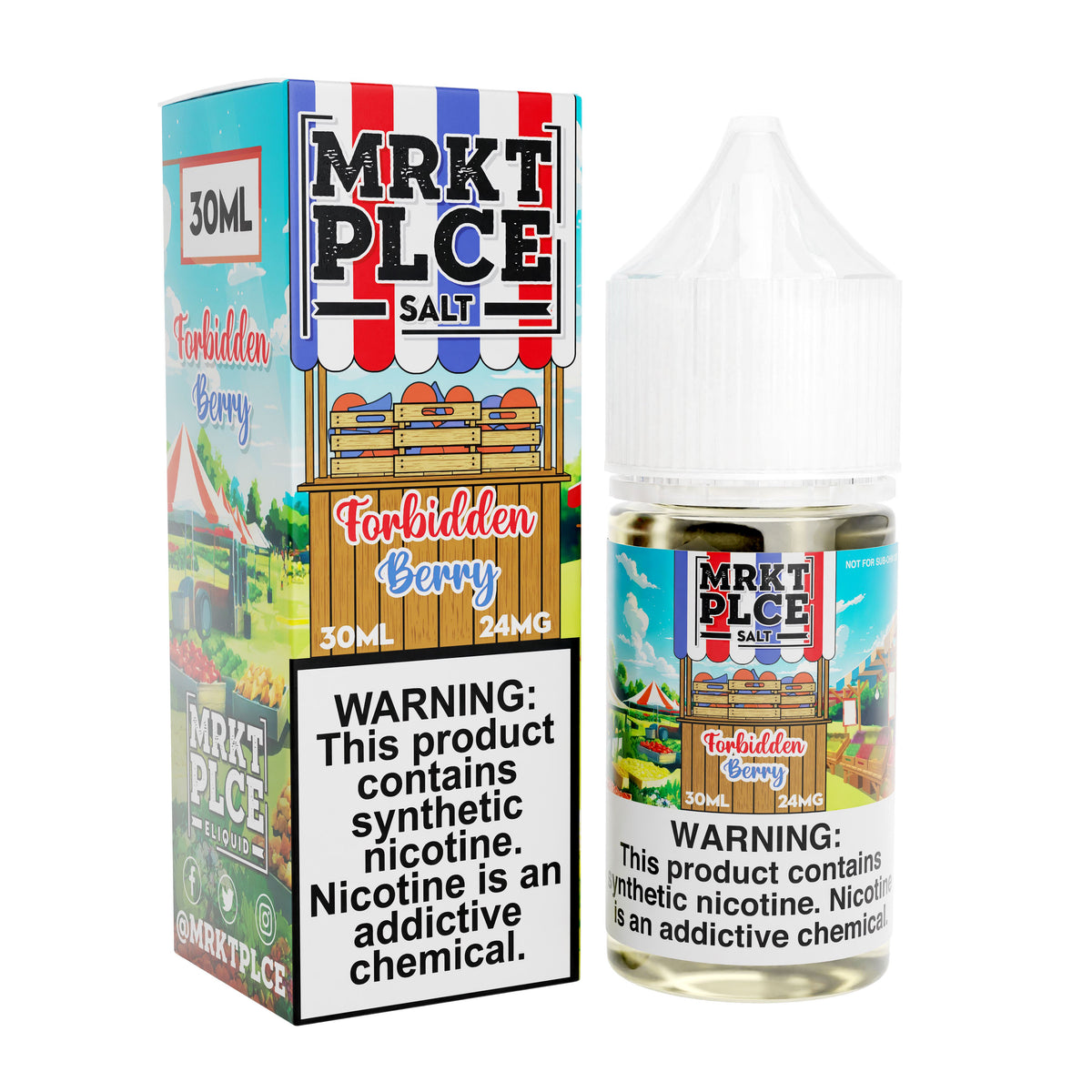 Mrkt Plce - Salt Nic Premium E-Liquid (30mL) - MK Distro