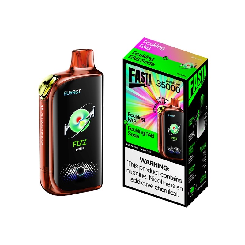 Fasta Burst 35K - Disposable Vapes (5% - 35,000 Puffs) - Box of 5 - MK Distro
