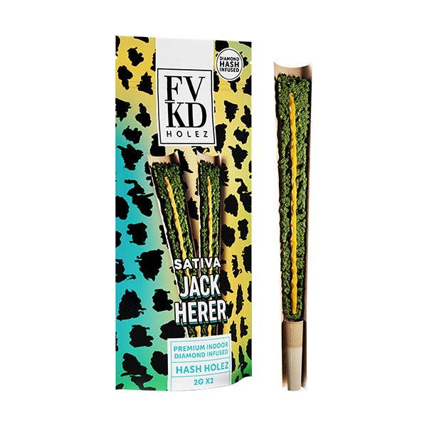 FVKD Hash Holes (THCP) - Hemp Pre-Rolls (2g x 2) (Single)