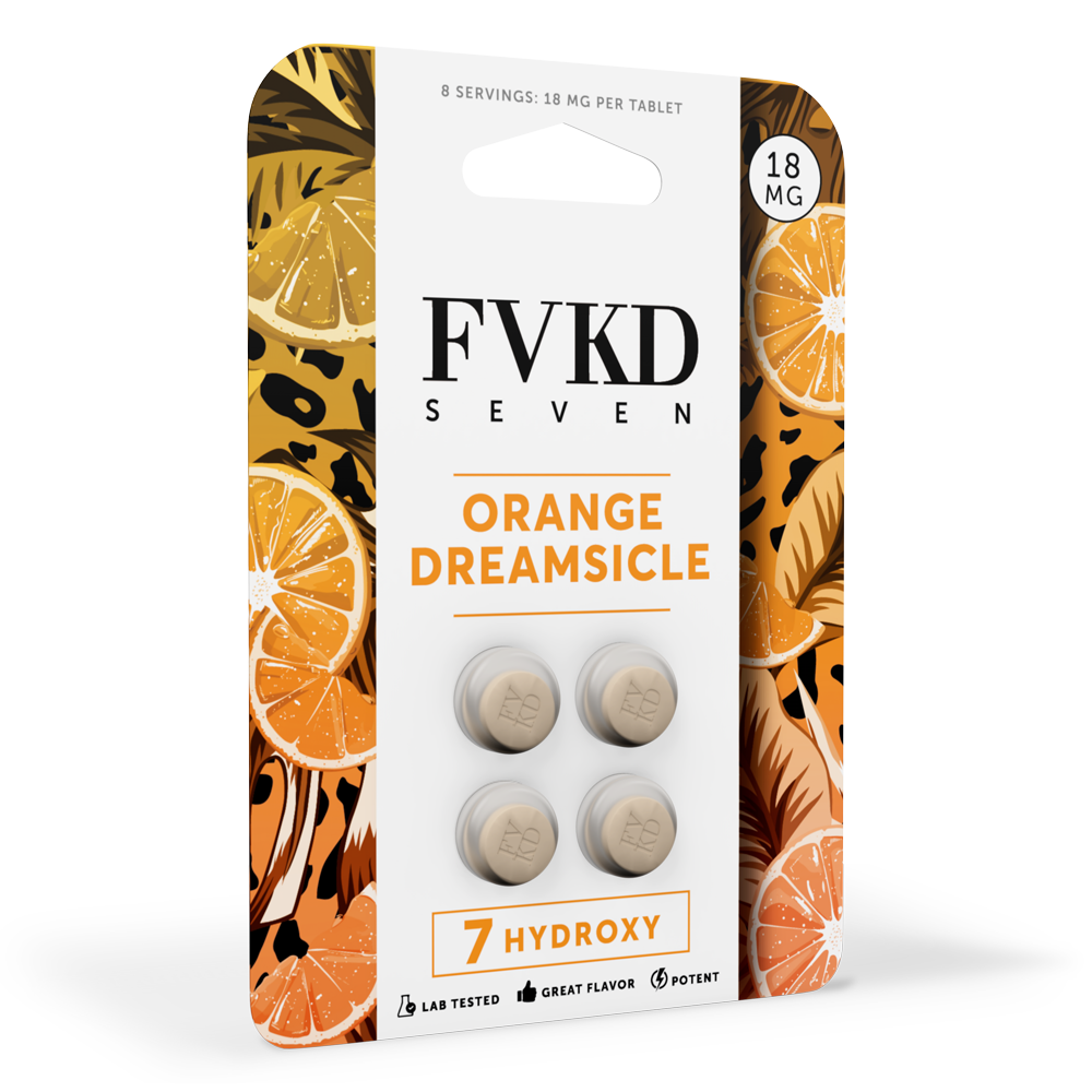 FVKD Seven - 7-Hydroxy Extract Tablets (18mg x 4ct) - Single - MK Distro