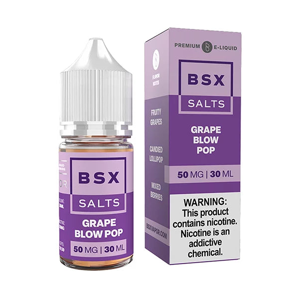 Glas BSX - Salt Nic Premium E-Liquid (30mL) - MK Distro