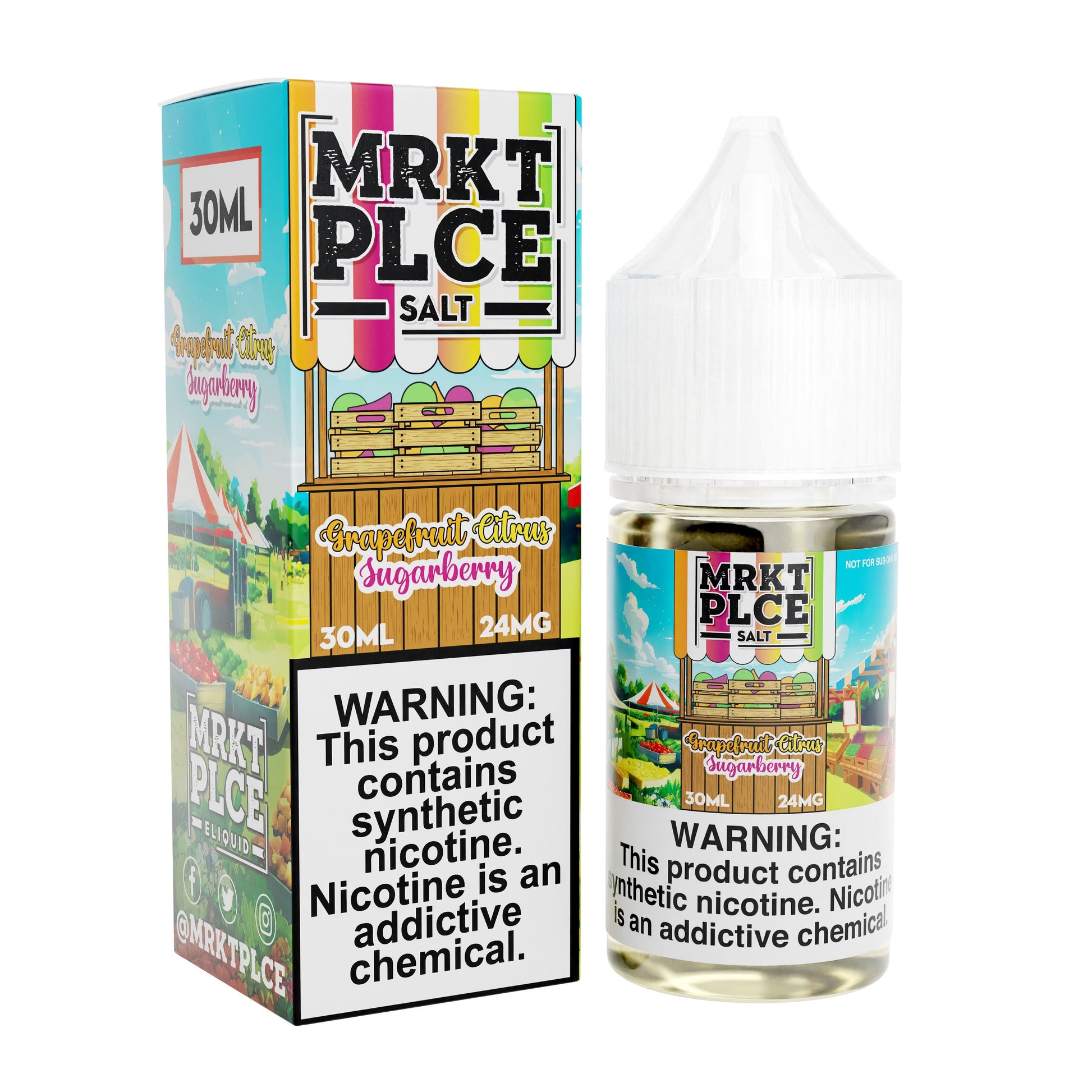 Mrkt Plce - Salt Nic Premium E-Liquid (30mL) - MK Distro