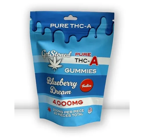 GetStoned Pure (THC-A) - Hemp Gummies (200mg) (20ct)