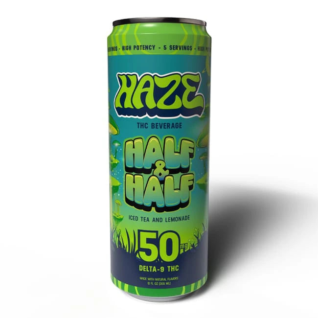 Haze - D9+THC Drinks (50mg) - Pack of 4