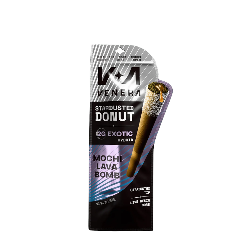 Venera Exotic Stardust Donut - Hemp Pre-Rolls (2g) (Single) - MK Distro
