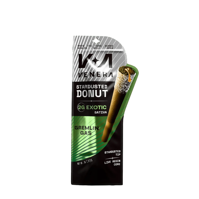 Venera Exotic Stardust Donut - Hemp Pre-Rolls (2g) (Single) - MK Distro