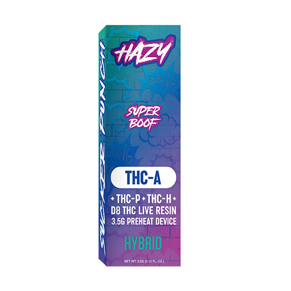 Hazy THC-A Live Resin - Hemp Disposable (6 x 3.5g) - MK Distro