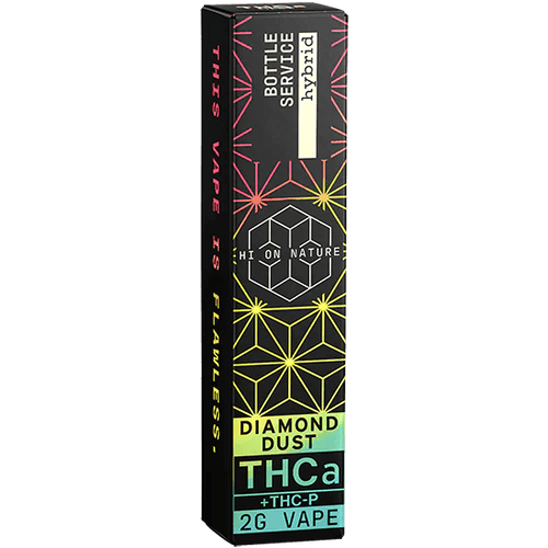 Hi On Nature (HON) -  Diamond Dust (THCa + THCP) - Hemp Disposable (2g x 5) - MK Distro