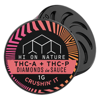 Hi On Nature (HON) - Diamond Dabs (THC-A + THC-P) - Hemp Dabs (1g) - MK Distro